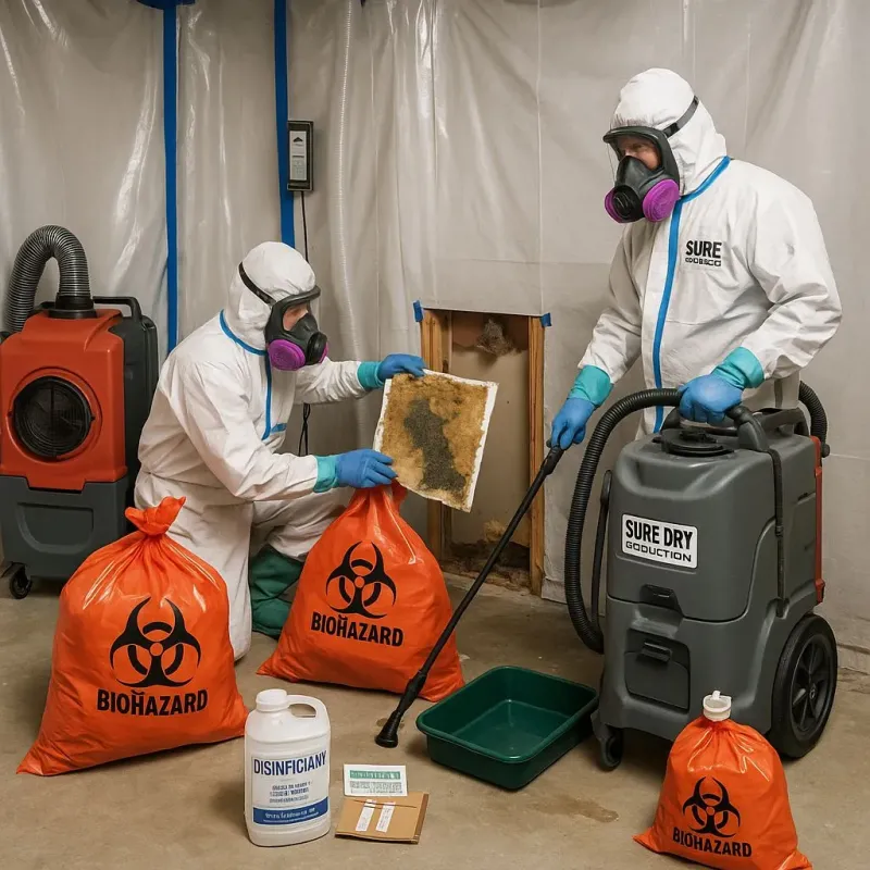 Contaminated Water Handling Protocols process in Luverne, AL