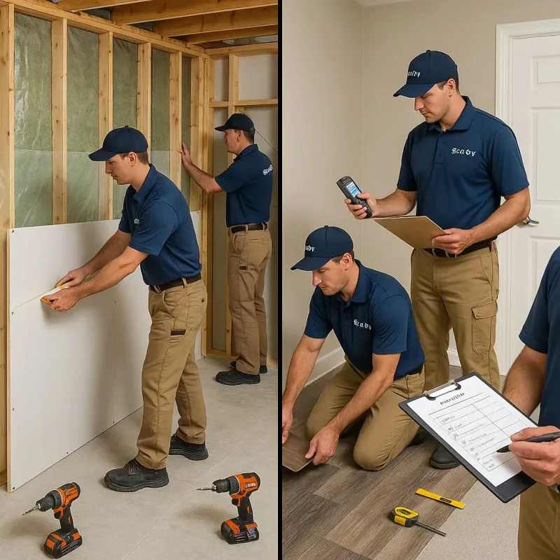 Repairs and Reconstruction process in Luverne, AL